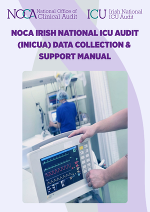 NOCA Irish National ICU Audit (INICUA) Data Collection & Support Manual Image