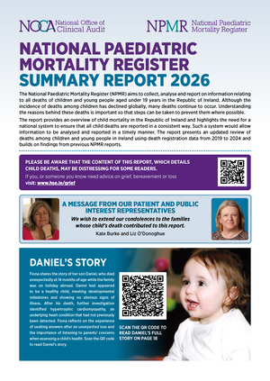 National Paediatric Mortality Register Summary Report 2026 Image