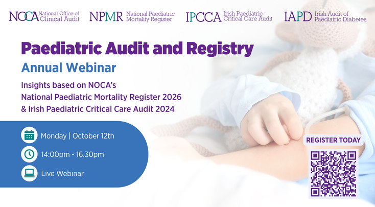 NOCA Annual Paediatric Audit and Registry Webinar Image